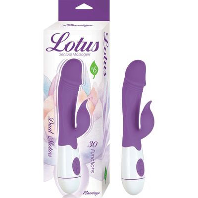 LOTUS SENSUAL MASSAGERS #6 PURPLE