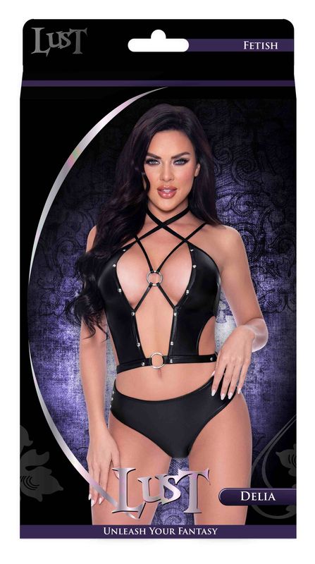 LUST FETISH DELIA BLACK L/XL