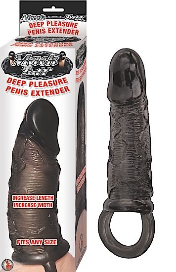 MACK TUFF DEEP PLEASURE PENIS EXTENDER BLACK