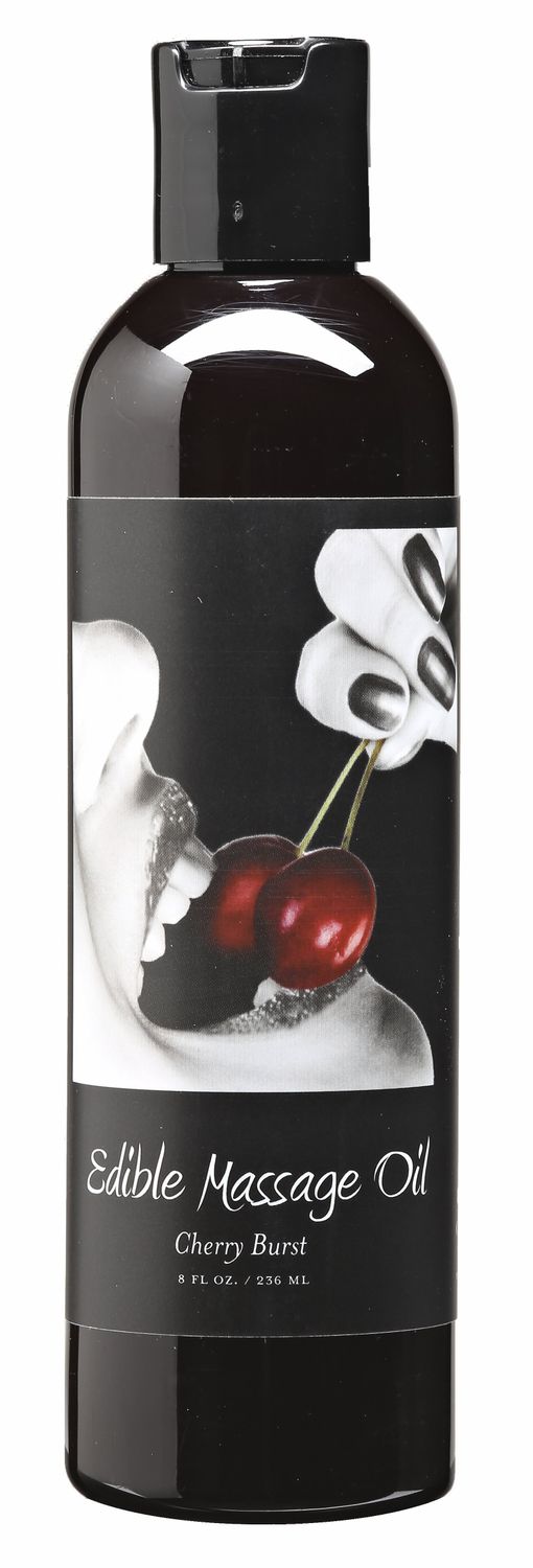 MASSAGE OIL EDIBLE CHERRY 8 OZ
