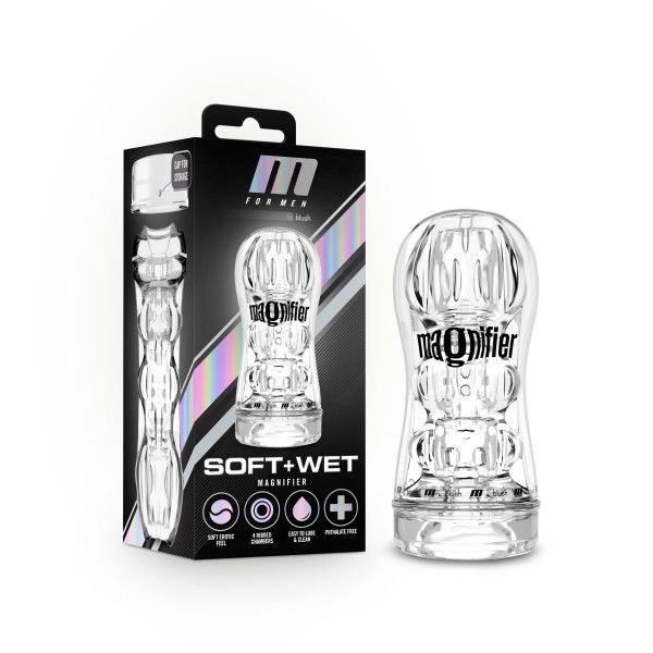 M FOR MEN SOFT &amp; WET MAGNIFIER