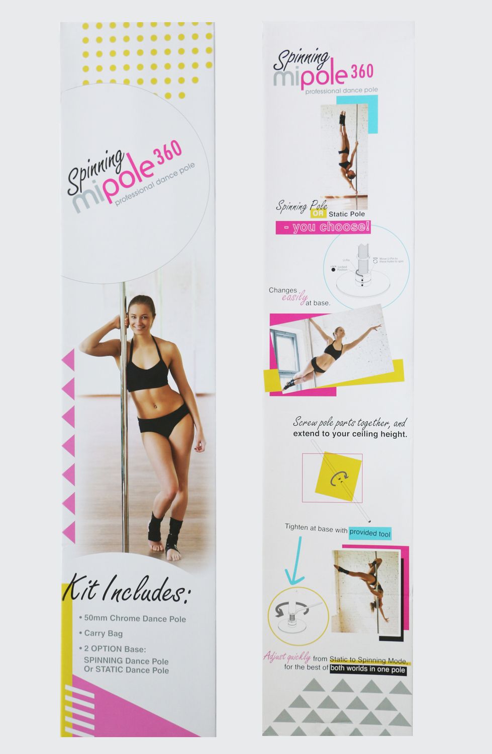 Mipole PROFESSIONAL SPINNING DANCE POLE