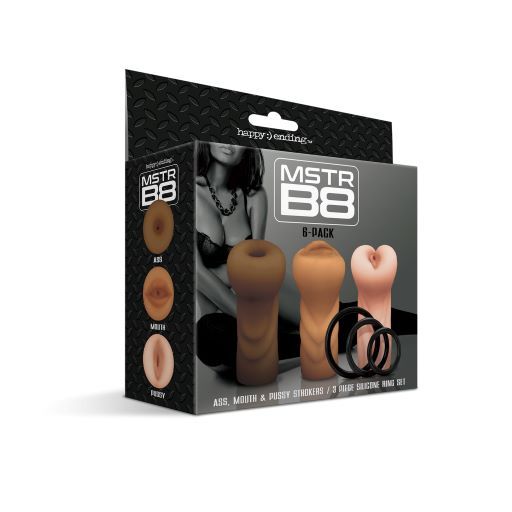 MSTR B8 6PK 3PC STROKER KIT