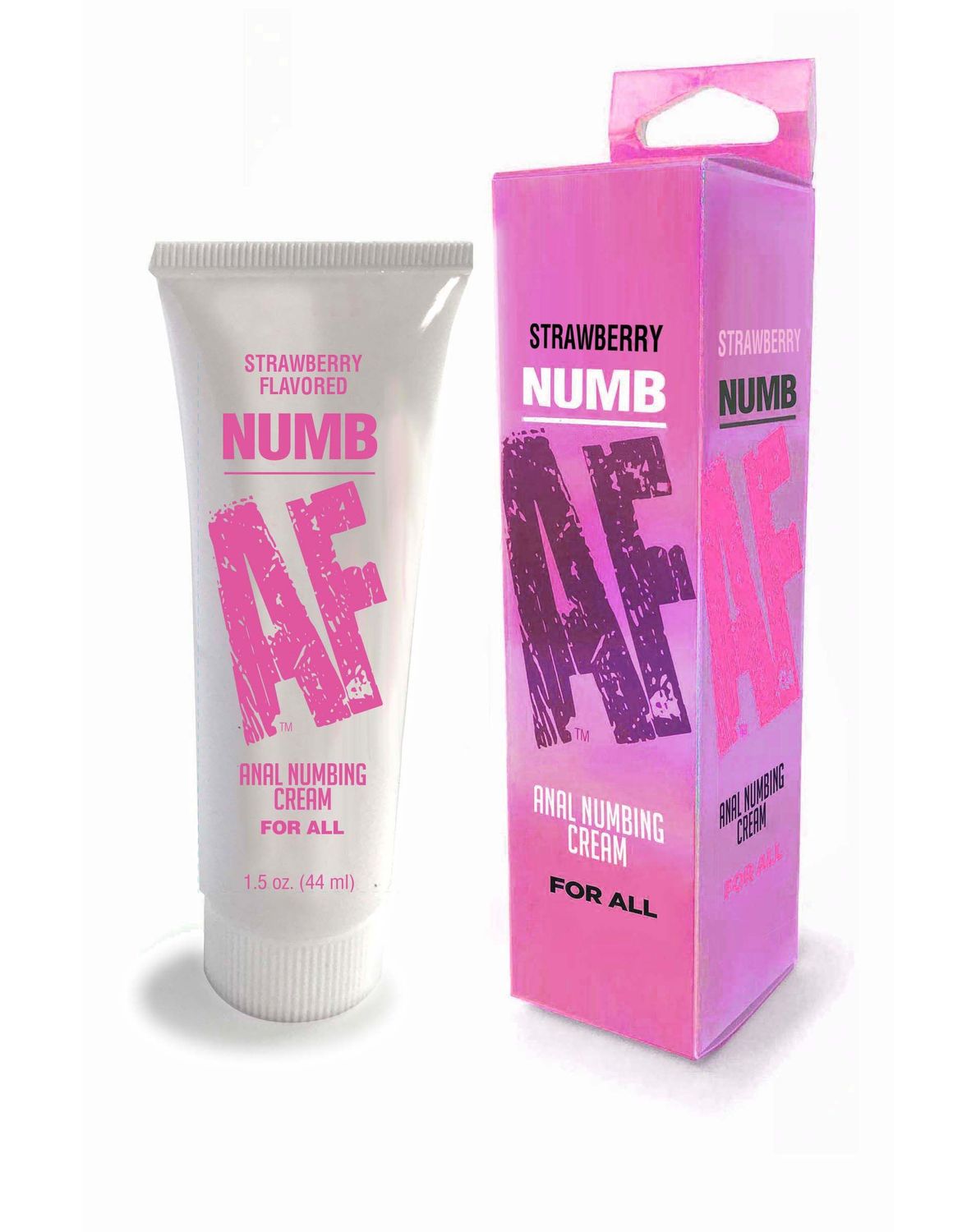 NUMB AF DESENSITIZING ANAL GEL STRAWBERRY 1.5OZ
