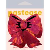 PASTEASE HOLOGRAPHIC RED BOWS