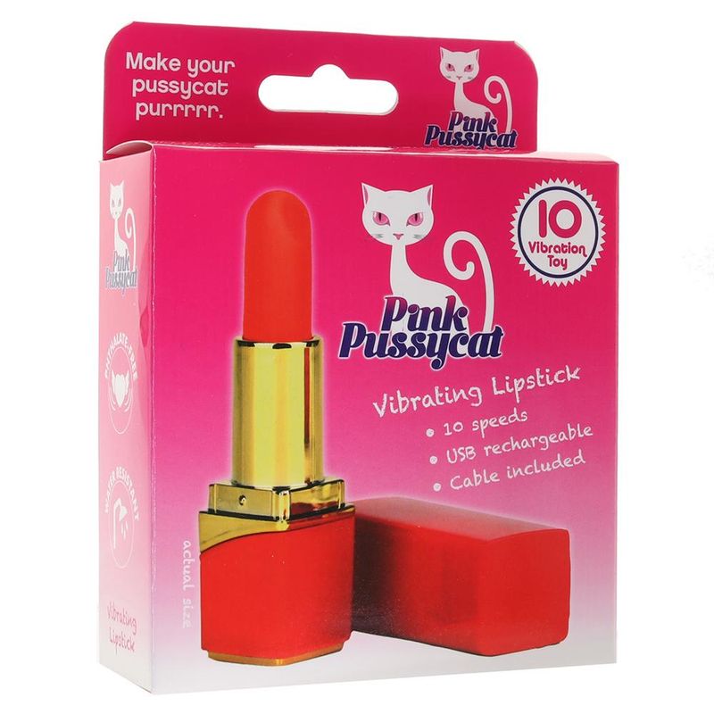 PINK PUSSYCAT VIBRATING LIPSTICK