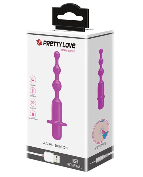 PRETTY LOVE HERMOSA ANAL BEADS VIBRATOR