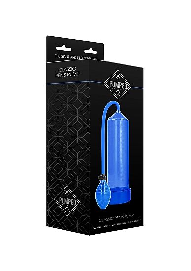 PUMPED CLASSIC PENIS PUMP BLUE