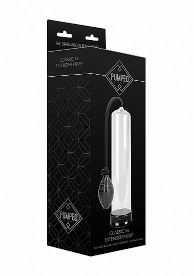 PUMPED CLASSIC XL EXTENDER PUMP TRANSPARENT
