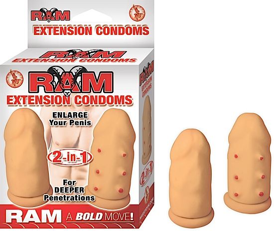 RAM EXTENSION CONDOMS FLESH