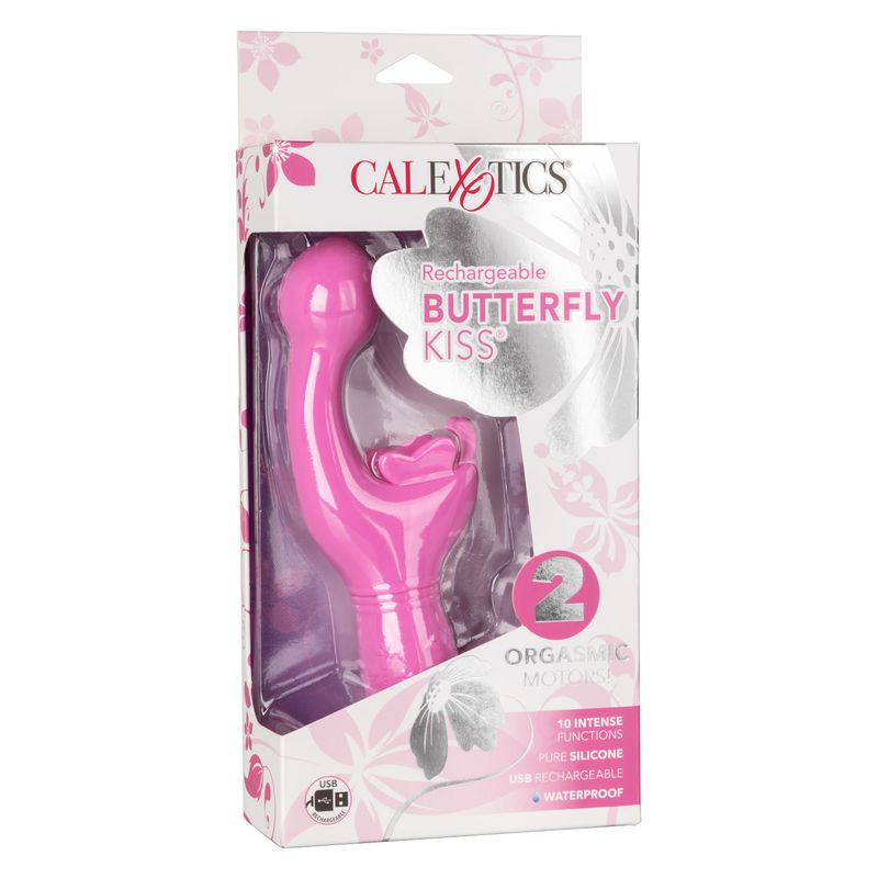 RECHARGEABLE BUTTERFLY KISS PINK