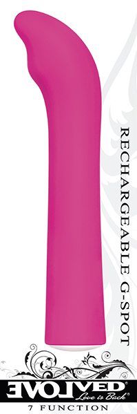 RECHARGEABLE G SPOT 5&quot; PINK