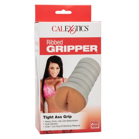 RIBBED GRIPPER TIGHT ASS BROWN