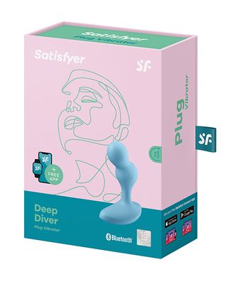 SATISFYER DEEP DIVER LIGHT BLUE