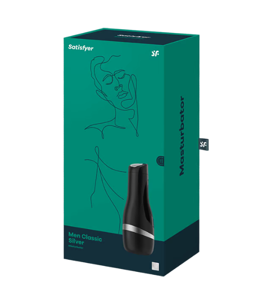SATISFYER MEN CLASSIC SILVER