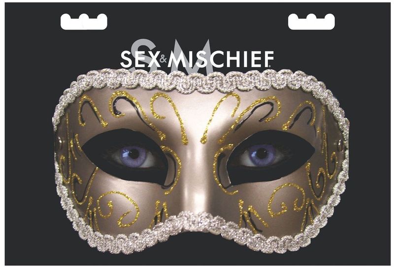 SEX &amp; MISCHIEF MASQUERADE MASK