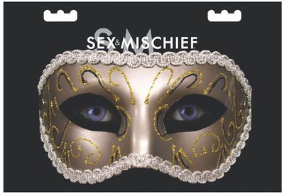 SEX &amp; MISCHIEF MASQUERADE MASK