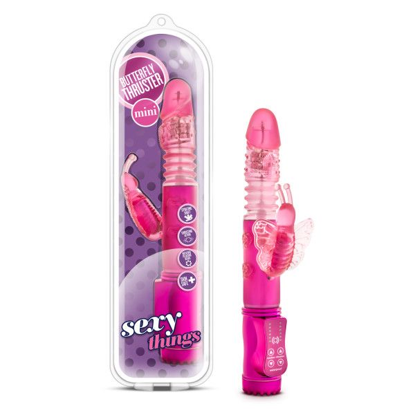 SEXY BUTTERFLY THRUSTER MINI FUCHSIA