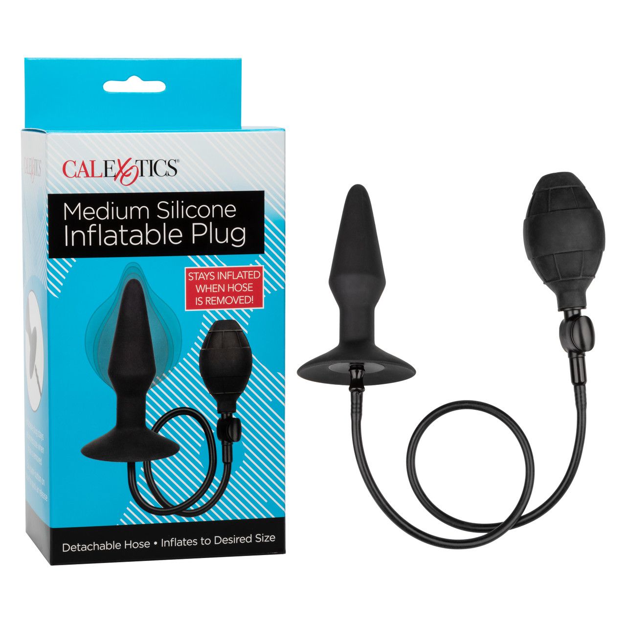 SILICONE INFLATABLE PLUG MEDIUM