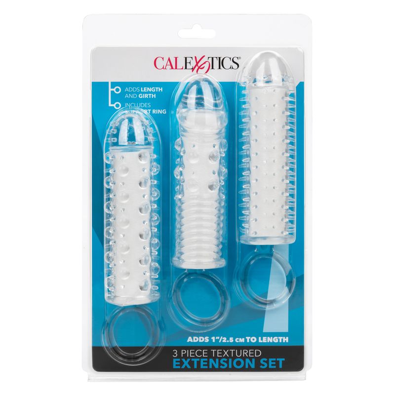 3 PIECE TEXTURED EXTENSION SET