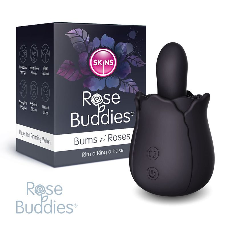SKINS ROSE BUDDIES BUMS N ROSES BLACK