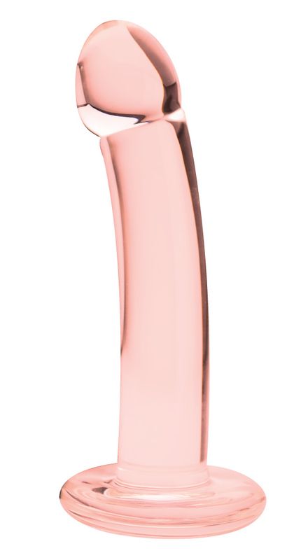 SPARTACUS BASIC CURVE 6IN PINK GLASS