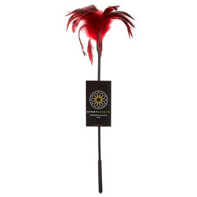 STARBURST FEATHER RED