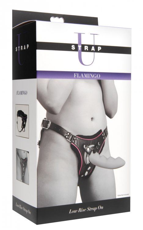 STRAP U FLAMINGO LOW RISE STRAP ON