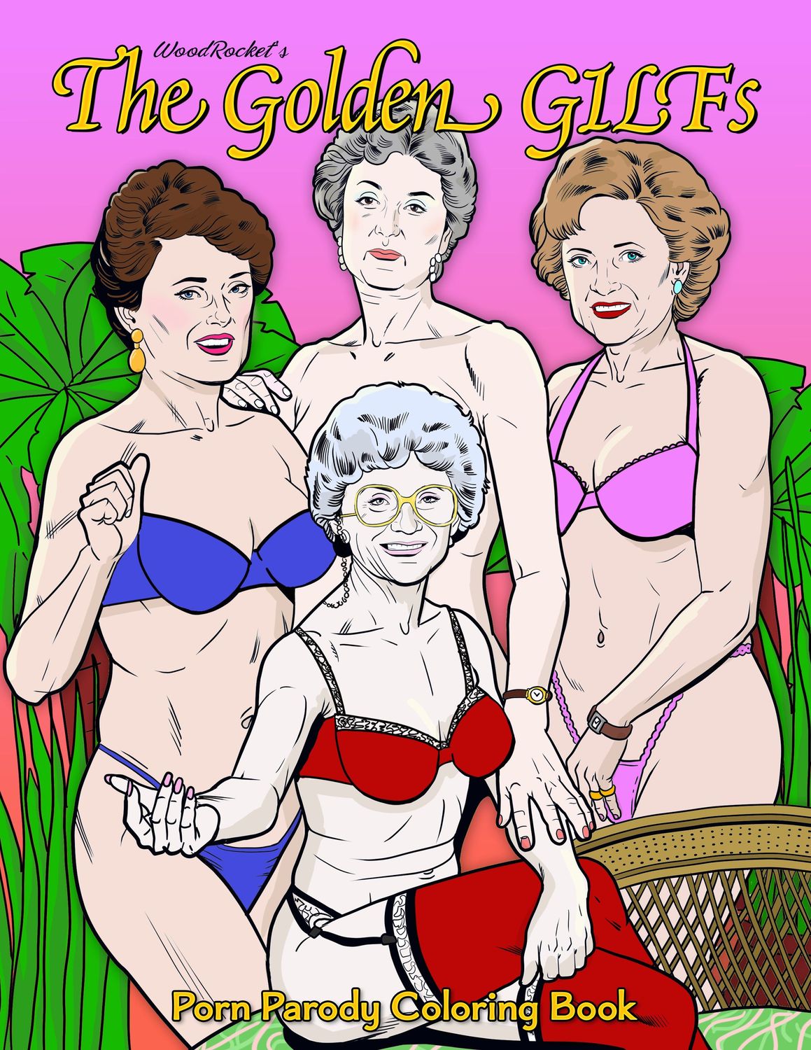 THE GOLDEN GILFS COLORING BOOK