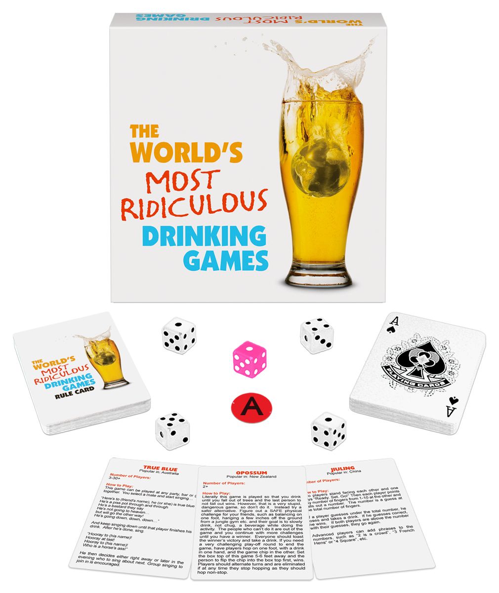 THE WORLDS MOST RIDICULOUS DRINKING GAMES