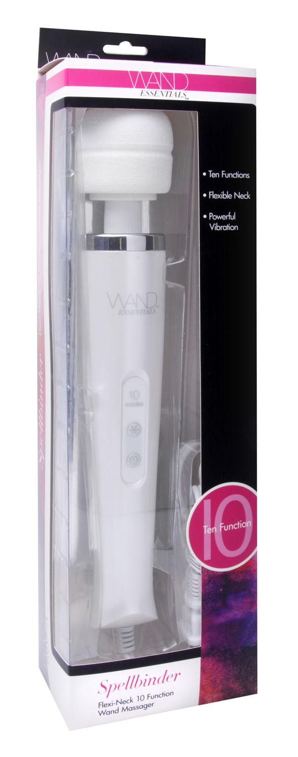 WAND ESSENTIALS SPELLBINDER FLEXI NECK 10 FUNCTION WAND