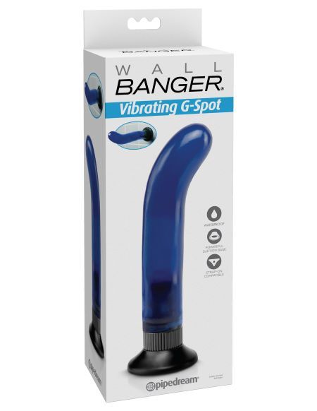 WATERPROOF G SPOT WALL BANGER BLUE