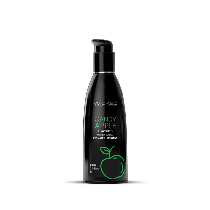WICKED AQUA CANDY APPLE LUBE 2 OZ