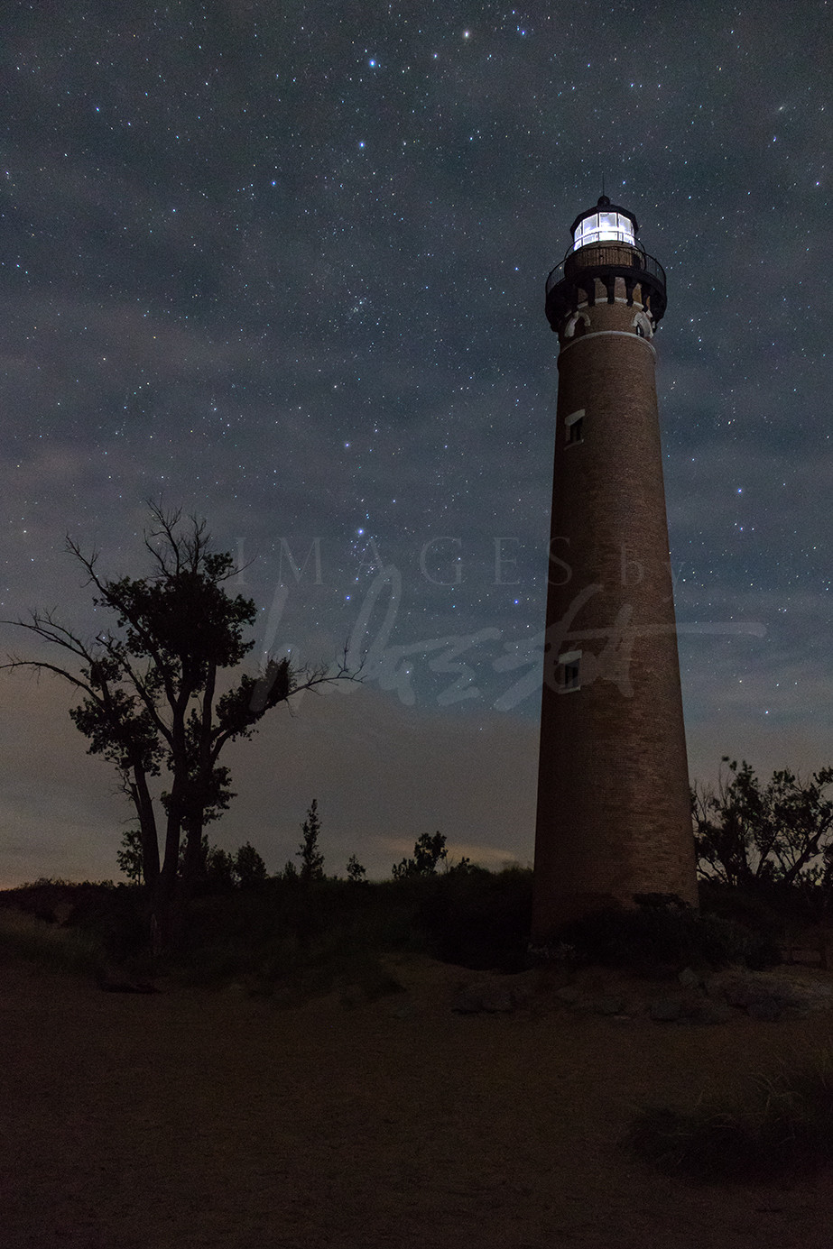 Stars and Clouds at Little Sable