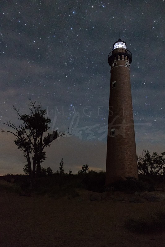 Stars and Clouds at Little Sable
