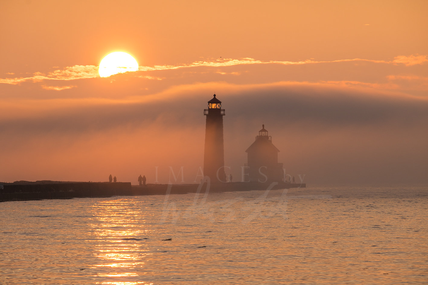 Rolling Fog Sunset