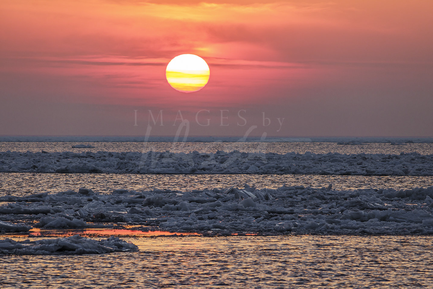 Warm Winter Sunset