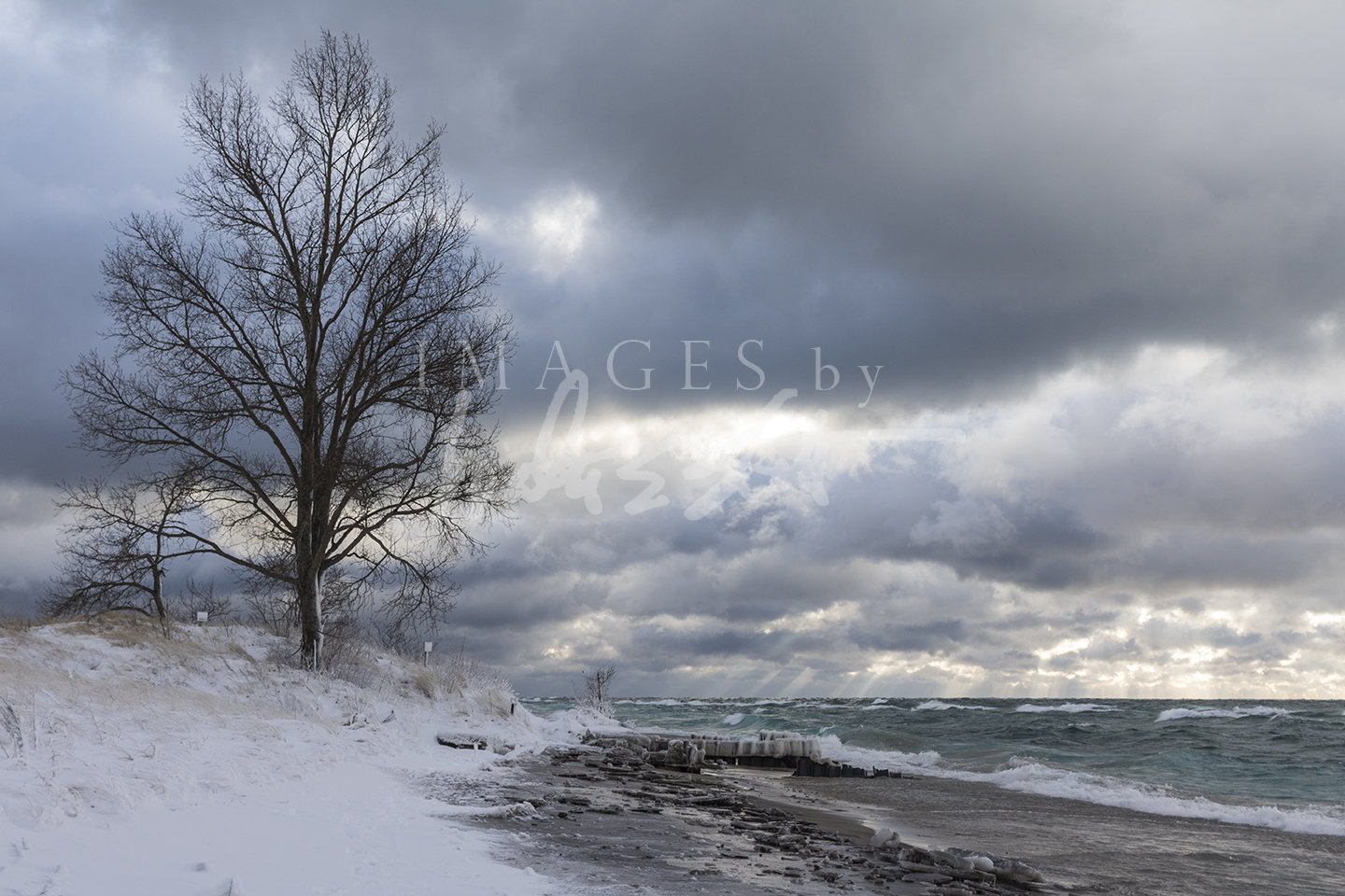 Lake Michigan Winter