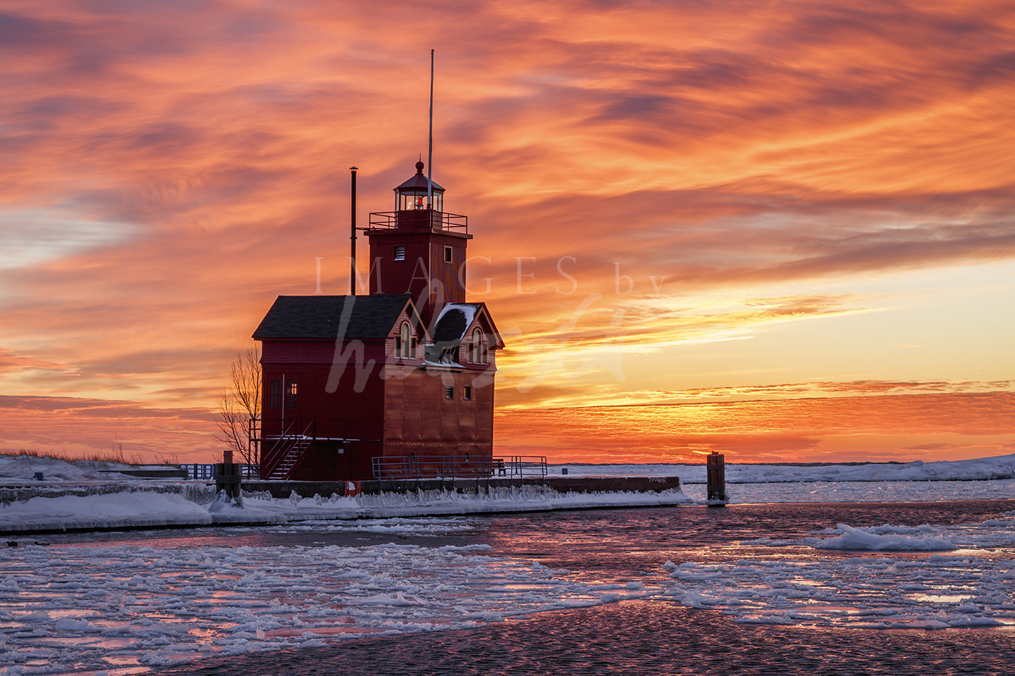 Big Red Sunset