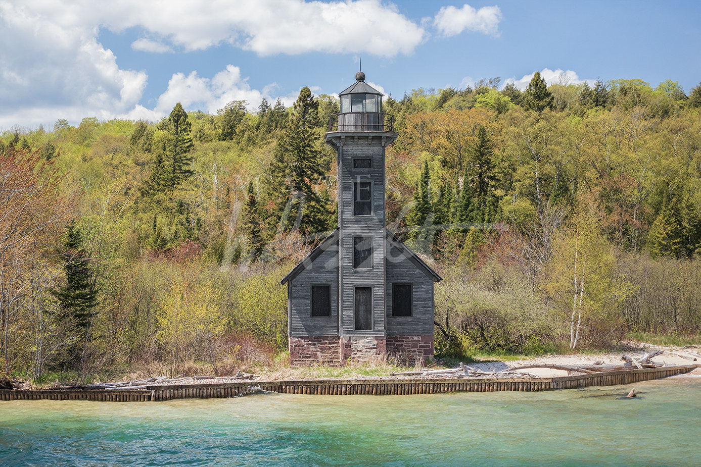 East Channel Light in Spring