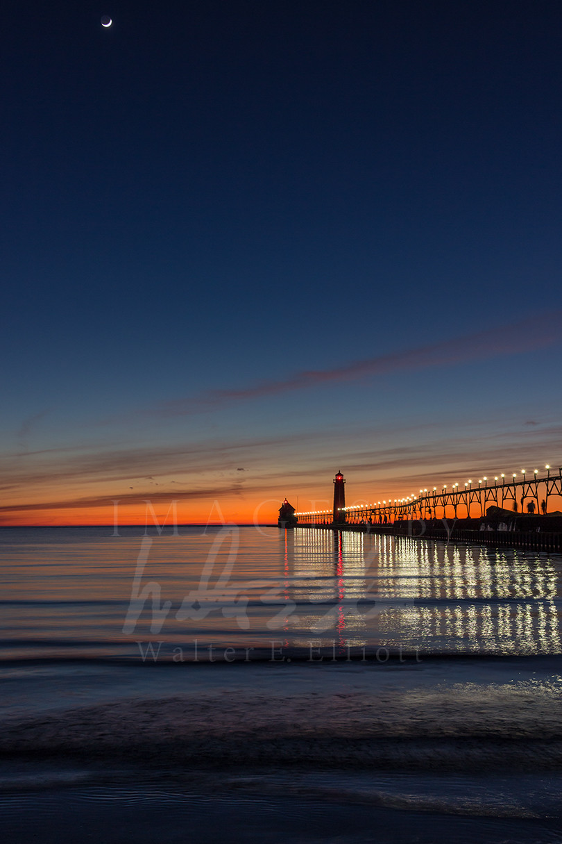 Grand Haven Waxing Crescent