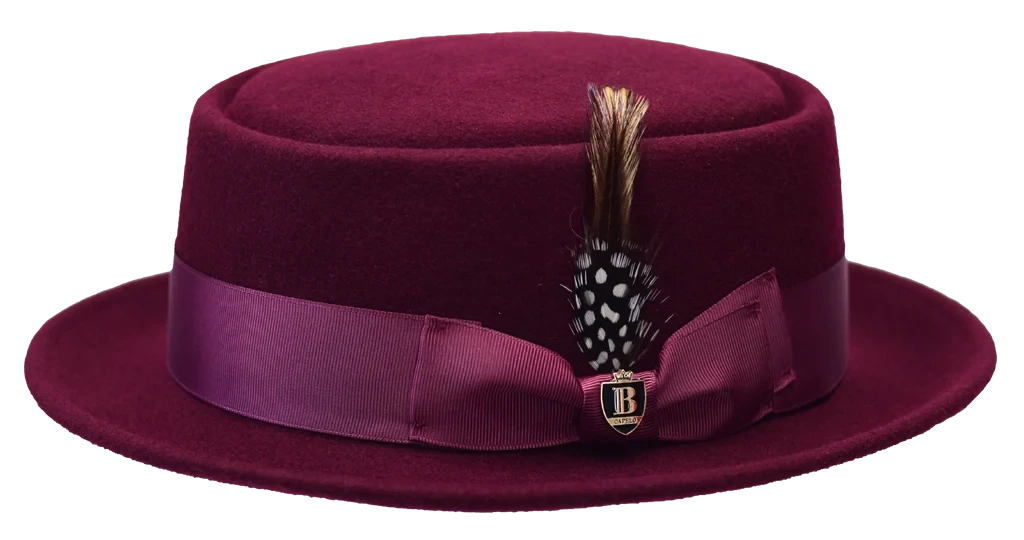Bruno Capelo Wool Pork Pie Hat