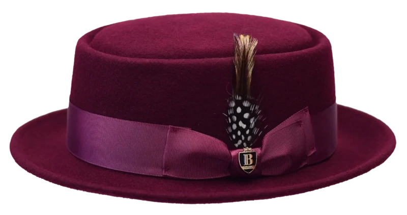 Bruno Capelo Wool Pork Pie Hat