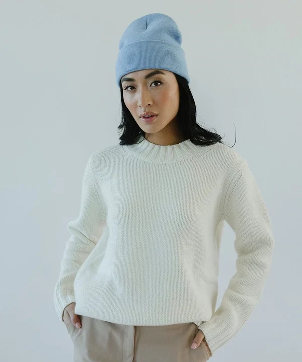 Gigi Pip Azure Blue Shay Beanie