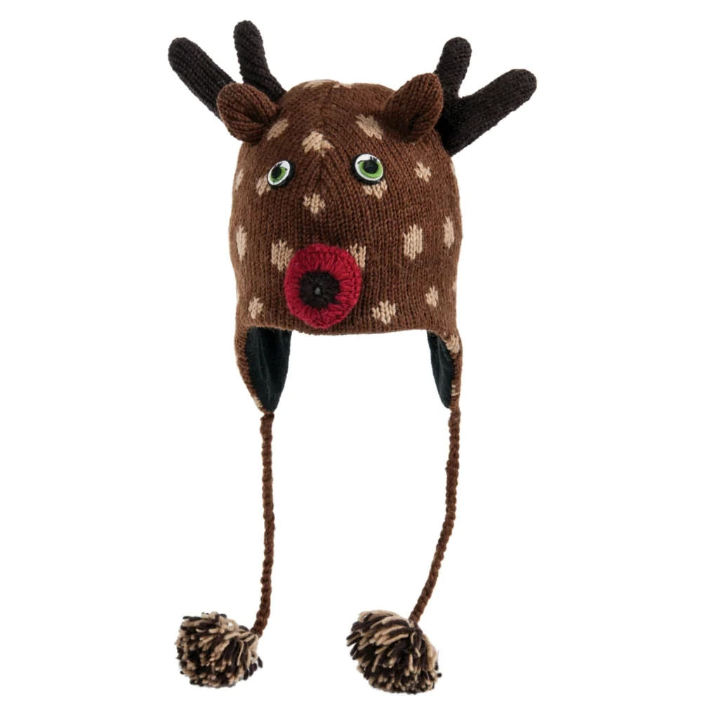 Nirvanna Designs Knit Deer Hat