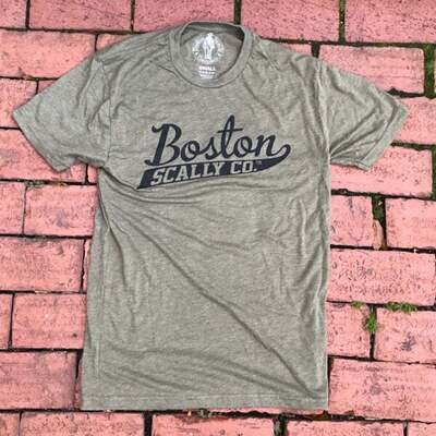 Boston Scally Military Green T-Shirt
