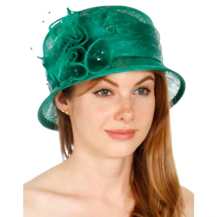 Senorita Sinamay Church Bucket Hat O/S
