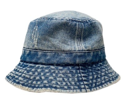 E-Flag Denim Bucket Hat