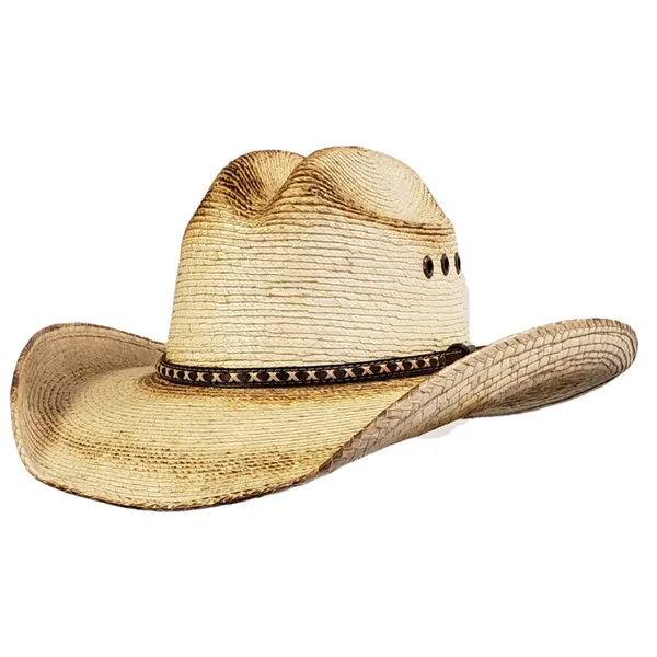 Gone Country Backroads Natural Palm Cowboy Hat