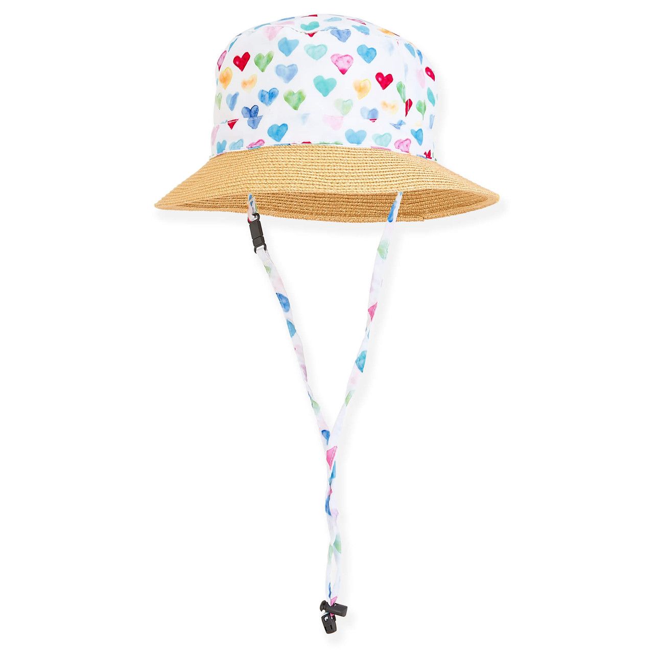 Sunny Dayz Emma Infant Heart Bucket Hat